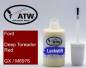 Preview: Ford, Deep Toreador Red, GX / M6976: 20ml Lackstift, von ATW Autoteile West.